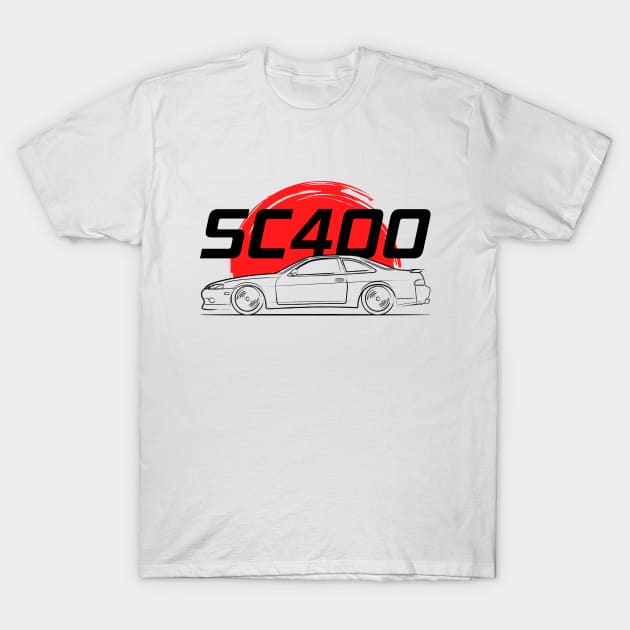 JDM SC400 Z30 MK1 T-Shirt by GoldenTuners